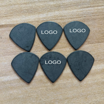 Custom Logo Guitar Picks – Jazz XL, Colorful Printing (100pcs) - custom logo guitar picks 1