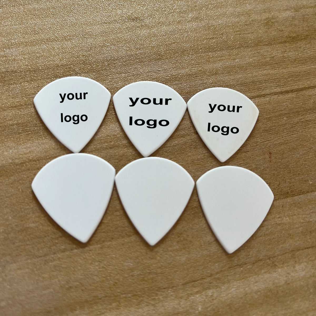 Custom Logo Guitar Picks – Jazz XL, Colorful Printing (100pcs) - custom logo guitar picks 2